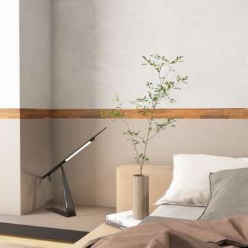 LACHEERY Shiplap Wood Border Wallpaper Peel and Stick Mirror Frame Border Bathroom Mirror Border Peel and Stick Wood Grain Repair Tape Brown Wood Bulletin Board Border Trim Classroom Border 3"x197"