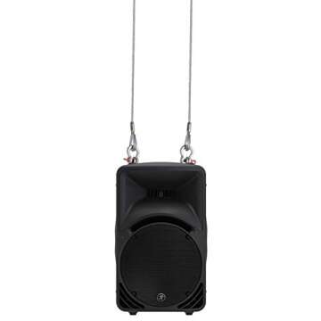 Mackie SRM450V3 Powered PA Speaker and Stand Bundle