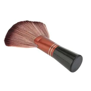 Anself Hair Cutting Neck Duster Brush Professional Barber Badger Brush with Wood Handle