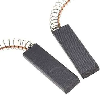 Micro Traders 2pcs Laminated Carbon Brush Replacement Part Compatible with Bosch Siemens Washing Machine Motor 00605694 605694