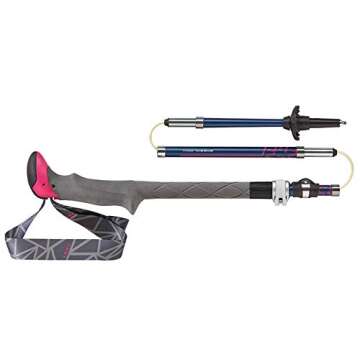 LEKI Micro Vario Carbon Pole for Women's Comfort and Performance