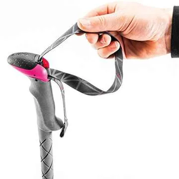 LEKI Micro Vario Carbon Pole for Women's Comfort and Performance