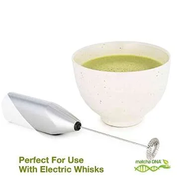MATCHA DNA Hand Crafted Matcha Tea Bowl White