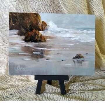 Centurion All-Media Primed Linen Panels - 5x7" 3 Pack - 11oz Universal Primed Canvas Boards for Painting, Mounted on MDF Wood, Non-Warping, Ideal for Artists, Professionals, and Painters