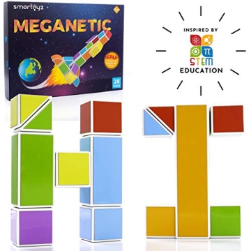 SMARTOYZ Magnetic Building Blocks - Engaging STEM Toy for Kids