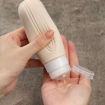 CHEODIN TSA Approved Travel Bottles - Leakproof 5 Pack