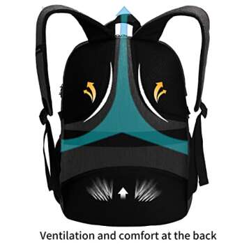 SHRRADOO Anti Theft Laptop Backpack Travel Backpacks with usb Charging Port for Women Men College High School Backpack Computer Bag Fits 16.3 Inch Laptop