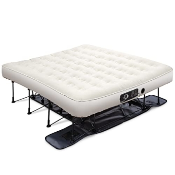 Ivation EZ-Bed (King) Air Mattress with Deflate Defender™ Technology Dual Auto Comfort Pump and Du...