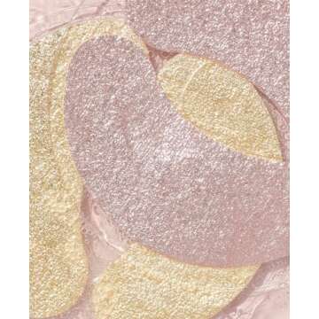 Wander Beauty Baggage Claim - Rose Gold & Gold Foil Under Eye Patches For Dark Circles and Puffiness - Under Eye Mask Depuffs & Firms - Brightening Eye Mask for Under Eye Bags (2 Pack)