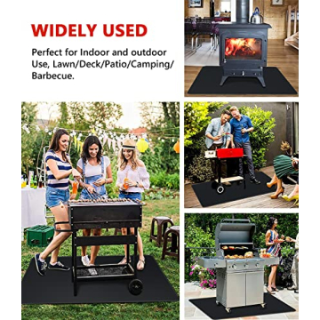 Protebox 60x40 Grill Mat - Fireproof, Waterproof & Durable