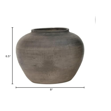 Artissance Vintage Pottery Jar for Home and Garden Decor