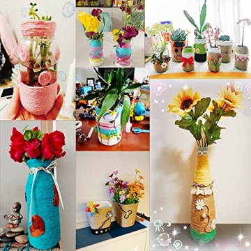 Natural Jute Twine 600 Ft - Ideal for Crafts & Decor