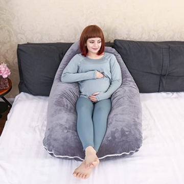 MOON PINE U Shaped Pregnancy Pillow for Comfort