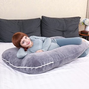 MOON PINE U Shaped Pregnancy Pillow for Comfort