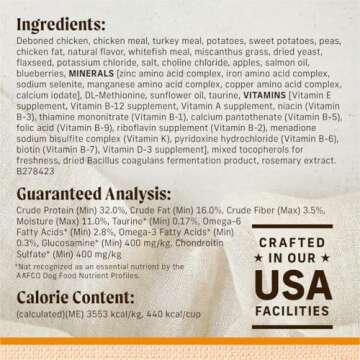 Merrick Lil’ Plates Premium Grain Free Dry Dog Food For Small Dogs, Real Chicken And Sweet Potato Kibble - 4.0 lb. Bag