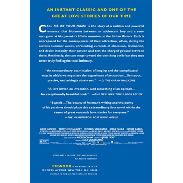 Call Me by Your Name (MTI): A Novel