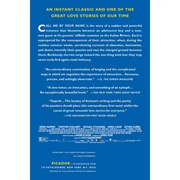 Call Me by Your Name (MTI): A Novel