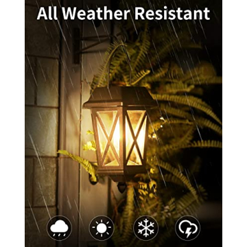 TEKLAPS Solar Lanterns - Elegant, Waterproof Outdoor Lights