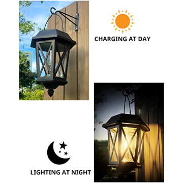 TEKLAPS Solar Lanterns - Elegant, Waterproof Outdoor Lights