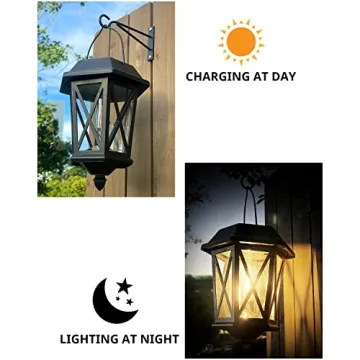 TEKLAPS Solar Lanterns - Elegant, Waterproof Outdoor Lights