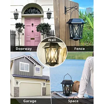 TEKLAPS Solar Lanterns - Elegant, Waterproof Outdoor Lights