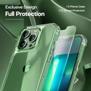 Buy TAURI Clear Case for iPhone 13 Pro Max Secure Protection