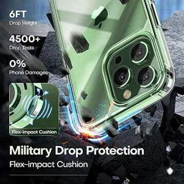 Buy TAURI Clear Case for iPhone 13 Pro Max Secure Protection