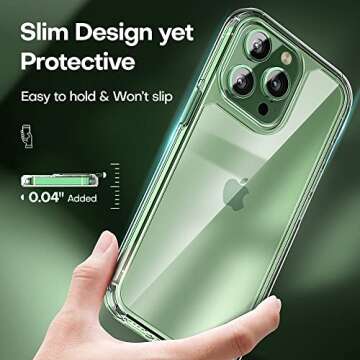 Buy TAURI Clear Case for iPhone 13 Pro Max Secure Protection