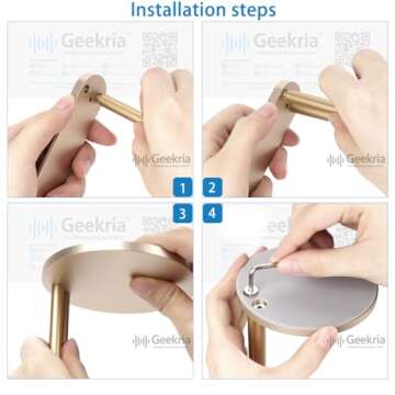 Geekria Aluminum Alloy Headphone Holder for All Headphones