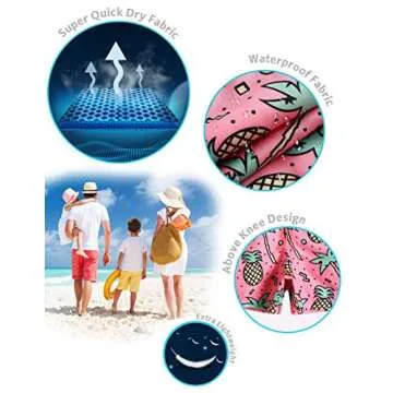 Maamgic Boys Swim Trunks for Toddler Comfort and Style