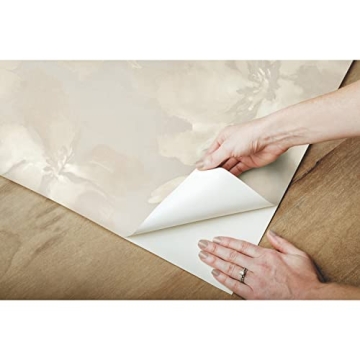 Candice Olson Premium Peel and Stick Wallpaper - Neutral Blooms