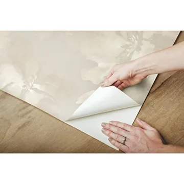 Candice Olson Premium Peel and Stick Wallpaper - Neutral Blooms