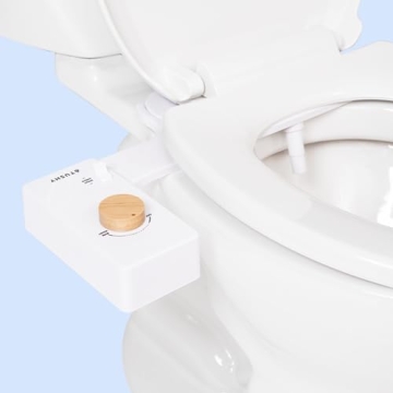 TUSHY Classic 3.0 Bidet Toilet Seat Attachment - A Non-Electric Self Cleaning Water Sprayer with Adj...