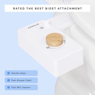 TUSHY Classic 3.0 Bidet Toilet Seat Attachment for Simple Hygiene