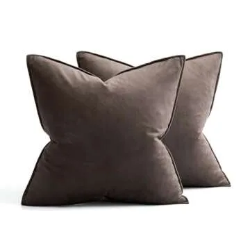 MIULEE Velvet Pillow Covers - Soft Luxury for Your Home