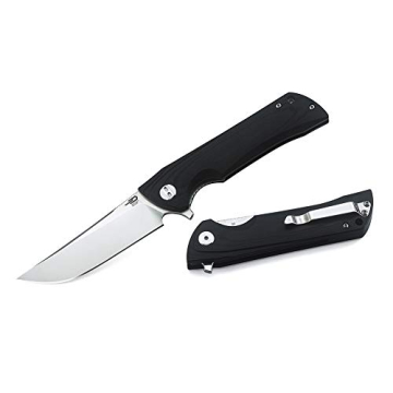 BESTECH Paladin Folding Knife - G10 Handle, D2 Steel Blade