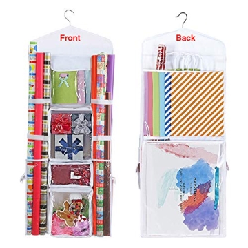 Primode Hanging Organizer for Wrapping Paper and Gift Supplies