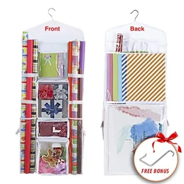 Primode Hanging Organizer for Wrapping Paper and Gift Supplies