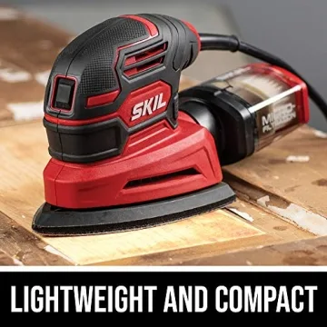 SKIL Corded Detail Sander - Power and Precision for DIY