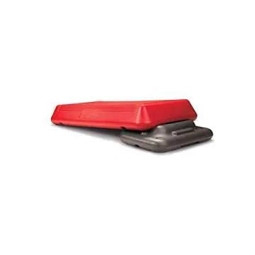 Aerobic Platform Stepper with Two Risers for Workouts