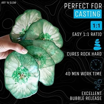 Art 'N Glow Epoxy Resin Kit - Ultimate Crafting Solution