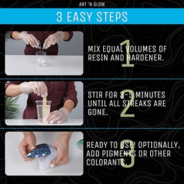 Art 'N Glow Epoxy Resin Kit - Ultimate Crafting Solution
