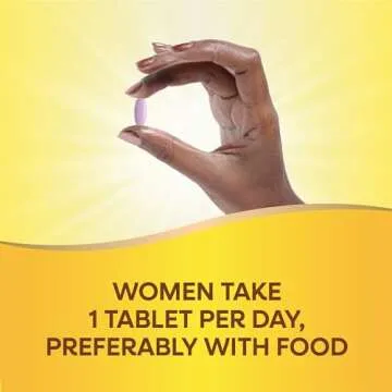 Nature's Way Alive Daily Complete Multivitamin for Women, Supports Energy Metabolism, Hair, Skin & Nails*, B-Vitamins, 130 Tablets (Packaging May Vary)