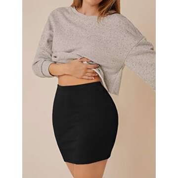 Stylish Floerns Women’s Bodycon Mini Skirt for Every Occasion