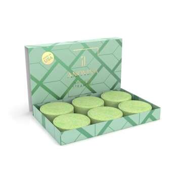 Anovina 6XL Eucalyptus Shower Steamers with Menthol – Aromatherapy Gift Box Made in USA with All Natural Ingredients. Self-Care Shower Bombs & Valentine's Gift for Women & Men!