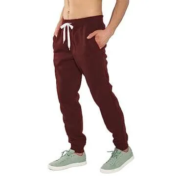Southpole Men's Fleece Jogger Pants for Comfort and Style