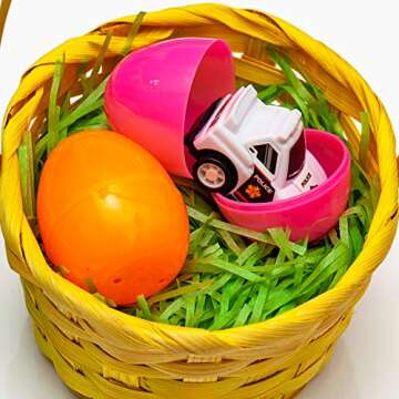Vibrant AUCHOIS Easter Grass for Gift Baskets and Decor