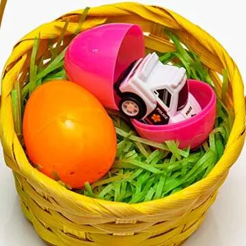 Vibrant AUCHOIS Easter Grass for Gift Baskets and Decor