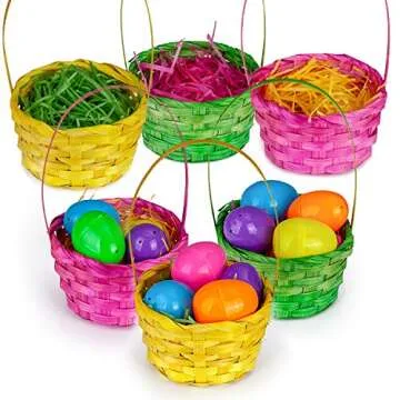 Vibrant AUCHOIS Easter Grass for Gift Baskets and Decor
