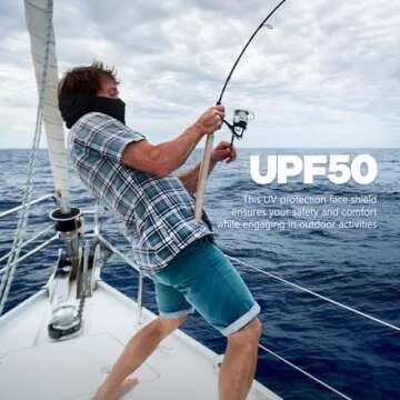 Fuinloth Balaclava Face Mask, Summer Cooling Neck Gaiter, UV Protector Motorcycle Ski Scarf for Men/Women Pink